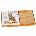 FQ Marke Kinder Holz pädagogische Holzblöcke Spiel Spielzeug Dominos